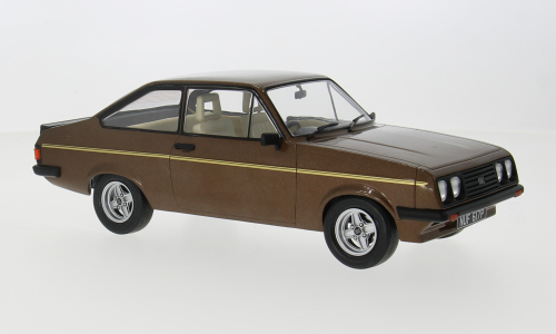 Ford Escort Mk.II RS 2000 1977 Donkerbruin - 1:18